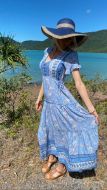 Bohemian Blue Dress